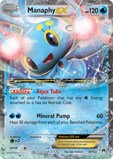 Manaphy-EX, BREAKpoint 32