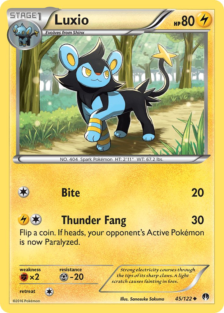 Luxio, BREAKpoint 45