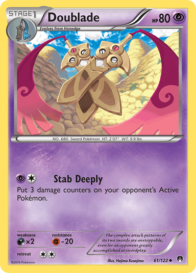 Doublade, BREAKpoint 61