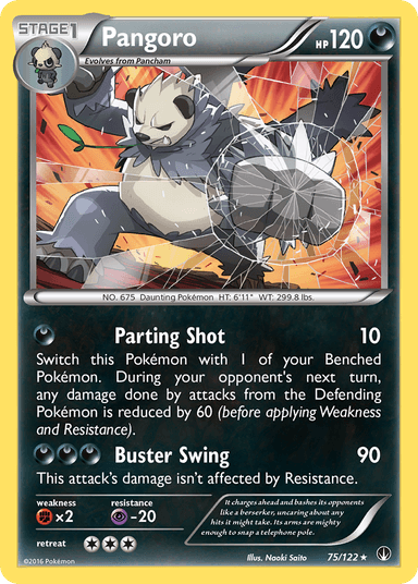 Pangoro, BREAKpoint 75