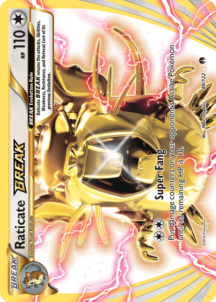 Raticate BREAK, BREAKpoint 89