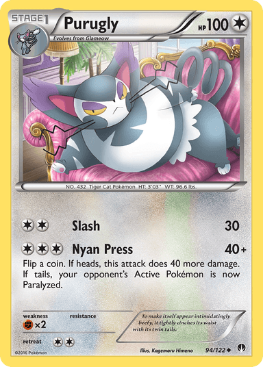 Purugly, BREAKpoint 94