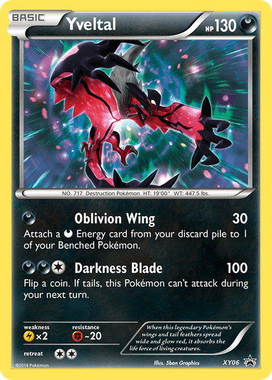 Yveltal, XY Black Star Promos XY06