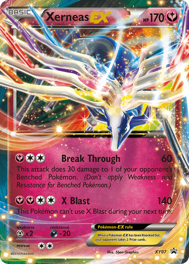 Xerneas-EX, XY Black Star Promos XY07