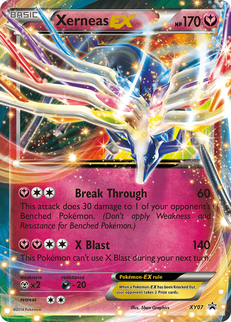 Xerneas-EX, XY Black Star Promos XY07