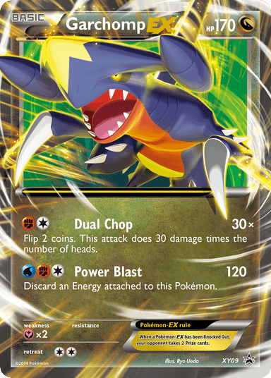 Garchomp-EX, XY Black Star Promos XY09
