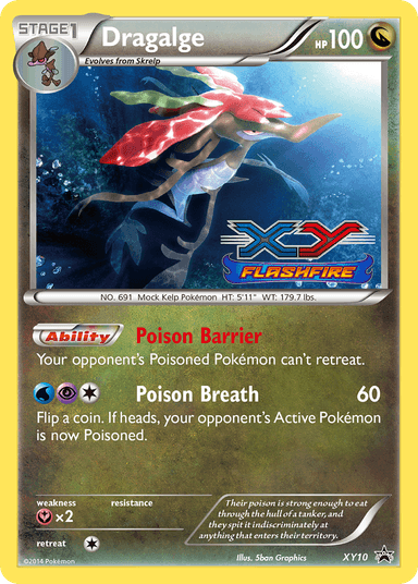 Dragalge, XY Black Star Promos XY10