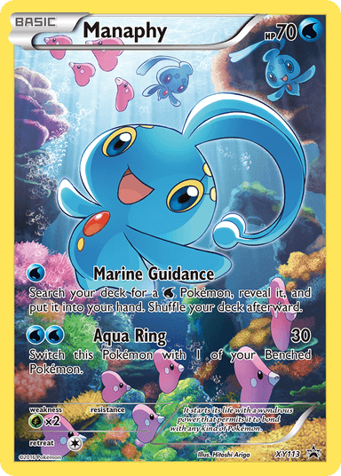 Manaphy, XY Black Star Promos XY113