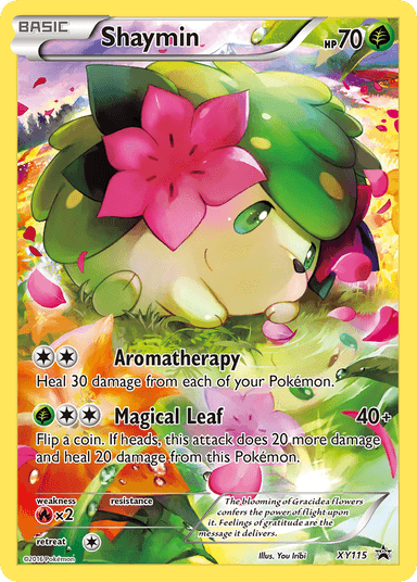 Shaymin, XY Black Star Promos XY115