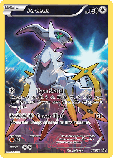 Arceus, XY Black Star Promos XY116