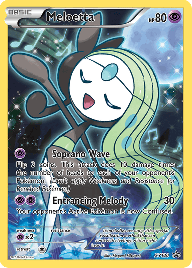 Meloetta, XY Black Star Promos XY120