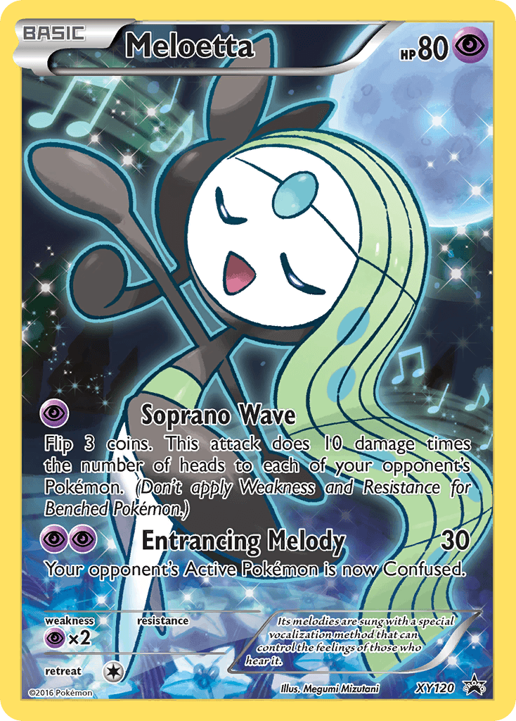 Meloetta, XY Black Star Promos XY120
