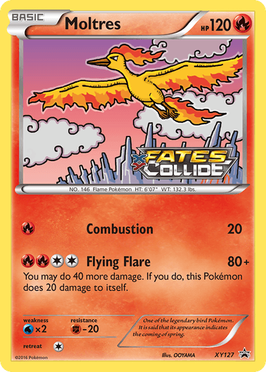 Moltres, XY Black Star Promos XY127