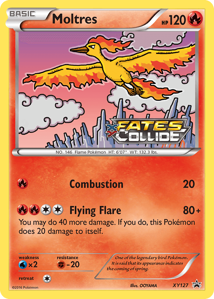 Moltres, XY Black Star Promos XY127