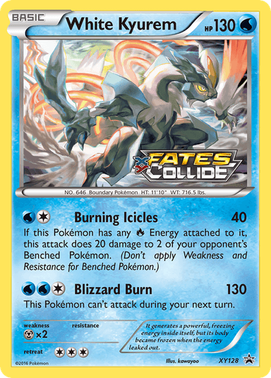 White Kyurem, XY Black Star Promos XY128