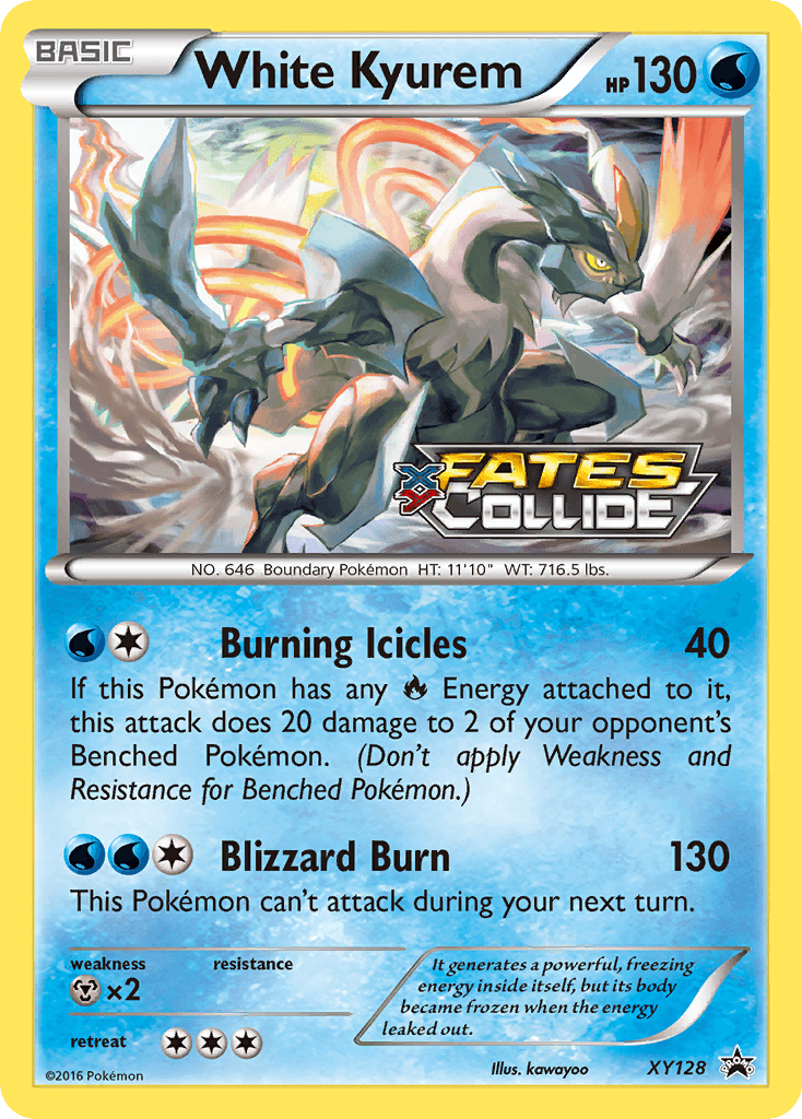 White Kyurem, XY Black Star Promos XY128