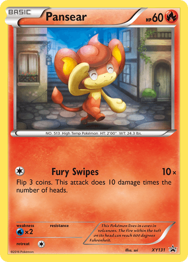 Pansear, XY Black Star Promos XY131