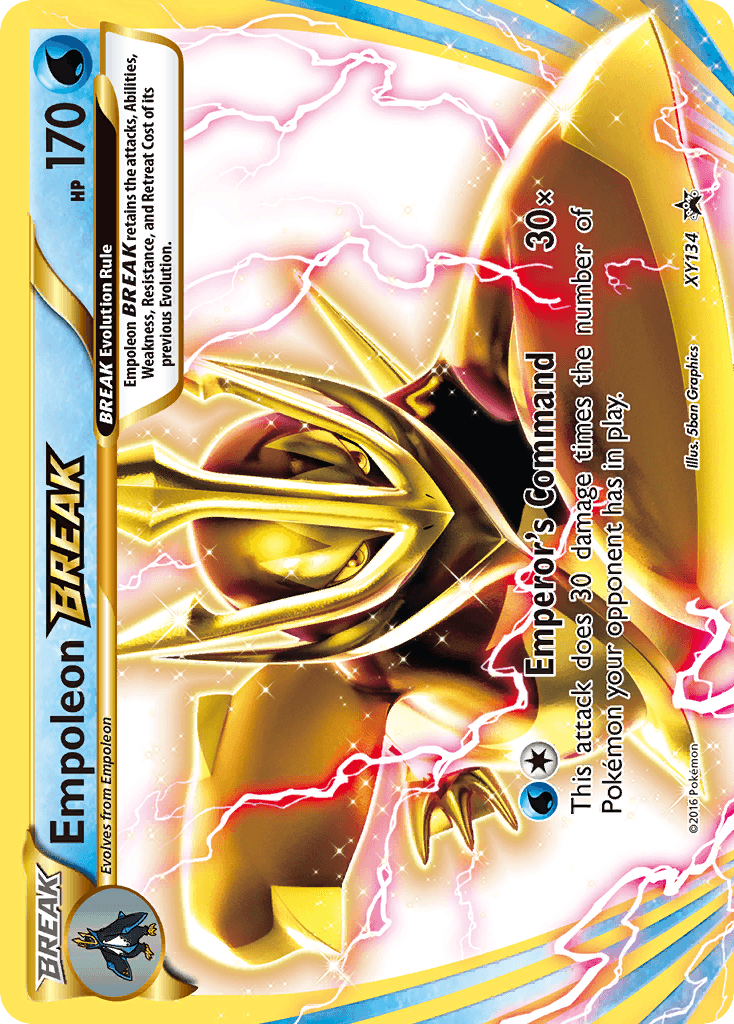 Empoleon BREAK, XY Black Star Promos XY134