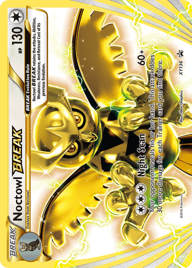 Noctowl BREAK, XY Black Star Promos XY136