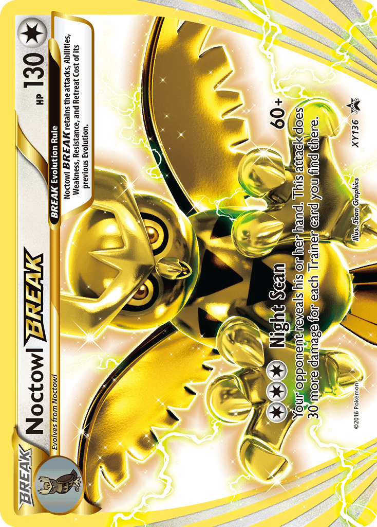 Noctowl BREAK, XY Black Star Promos XY136
