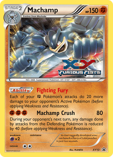 Machamp, XY Black Star Promos XY13
