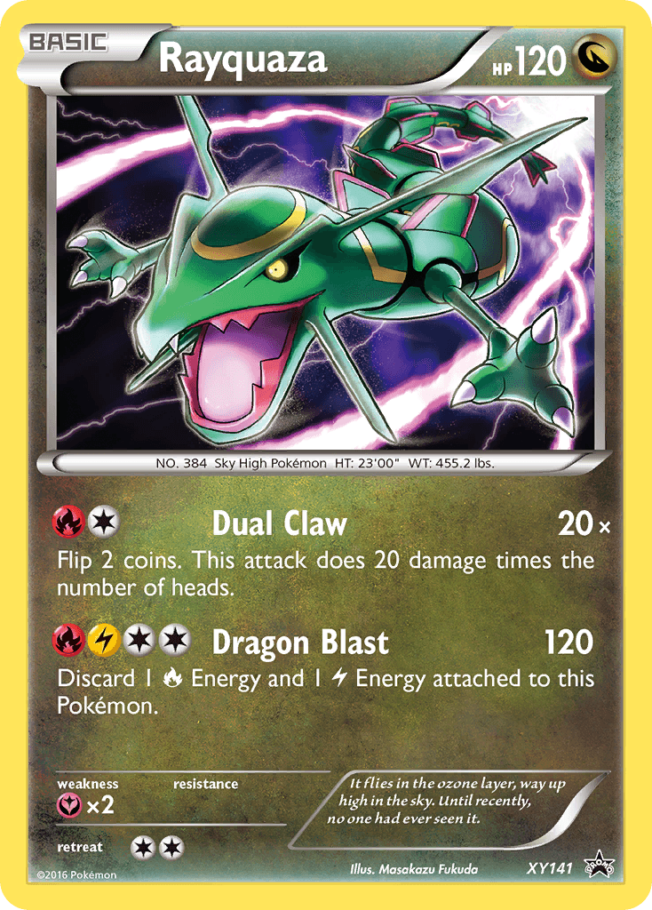 Rayquaza, XY Black Star Promos XY141