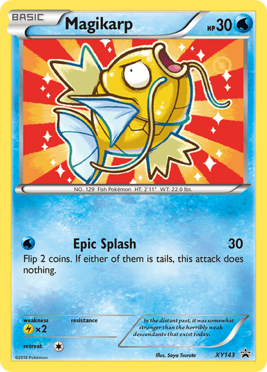 Magikarp, XY Black Star Promos XY143