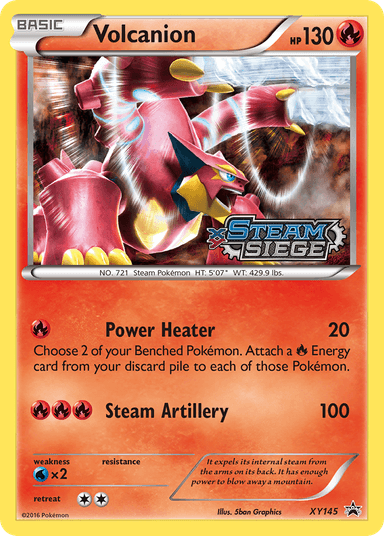 Volcanion, XY Black Star Promos XY145