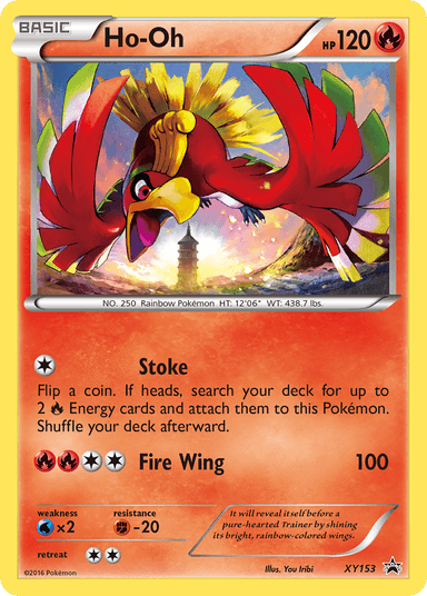 Ho-Oh, XY Black Star Promos XY153