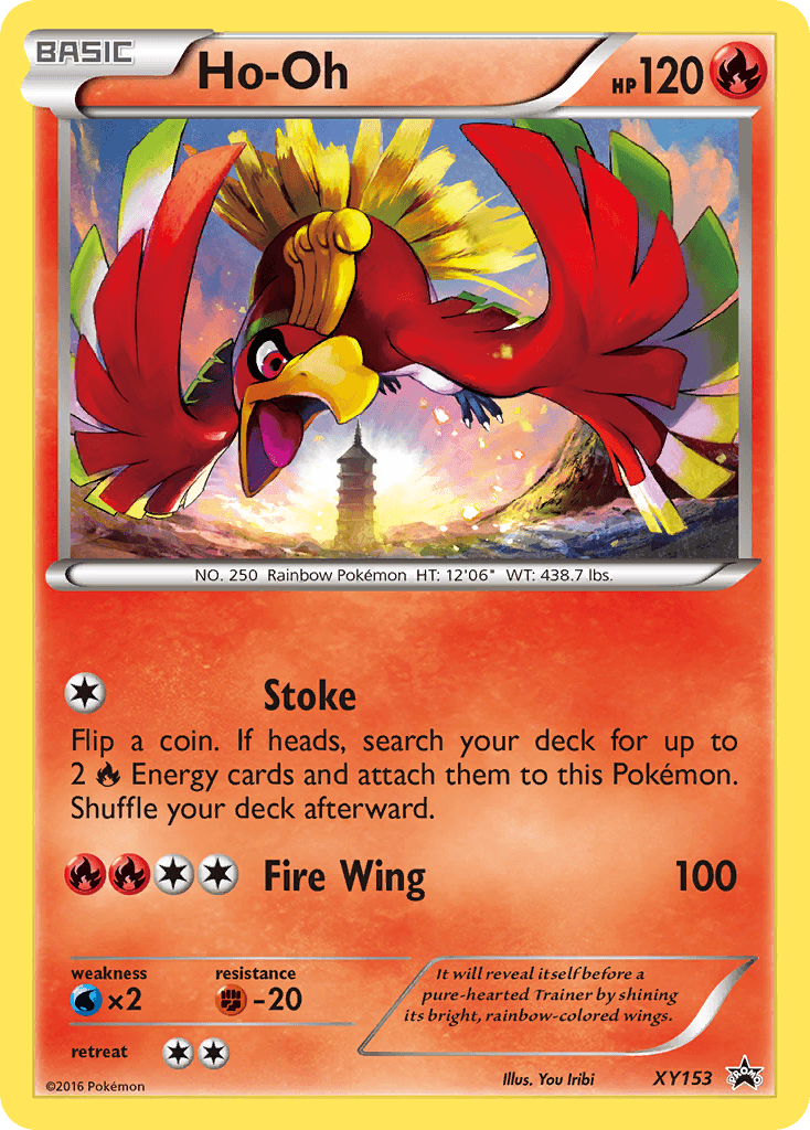 Ho-Oh, XY Black Star Promos XY153