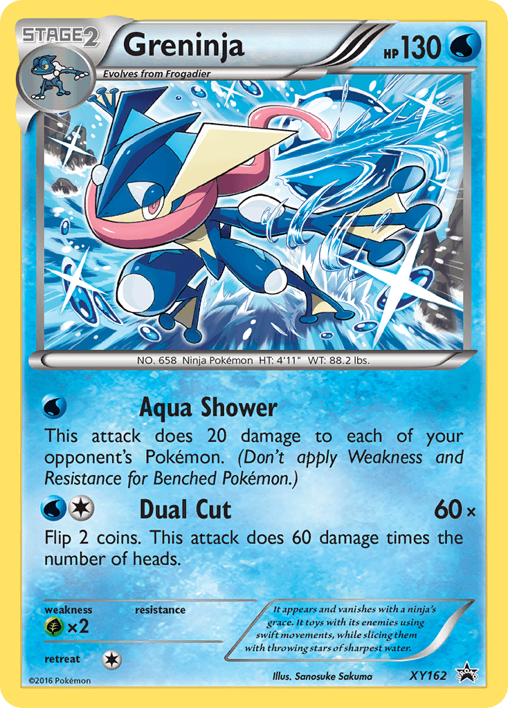 Greninja, XY Black Star Promos XY162
