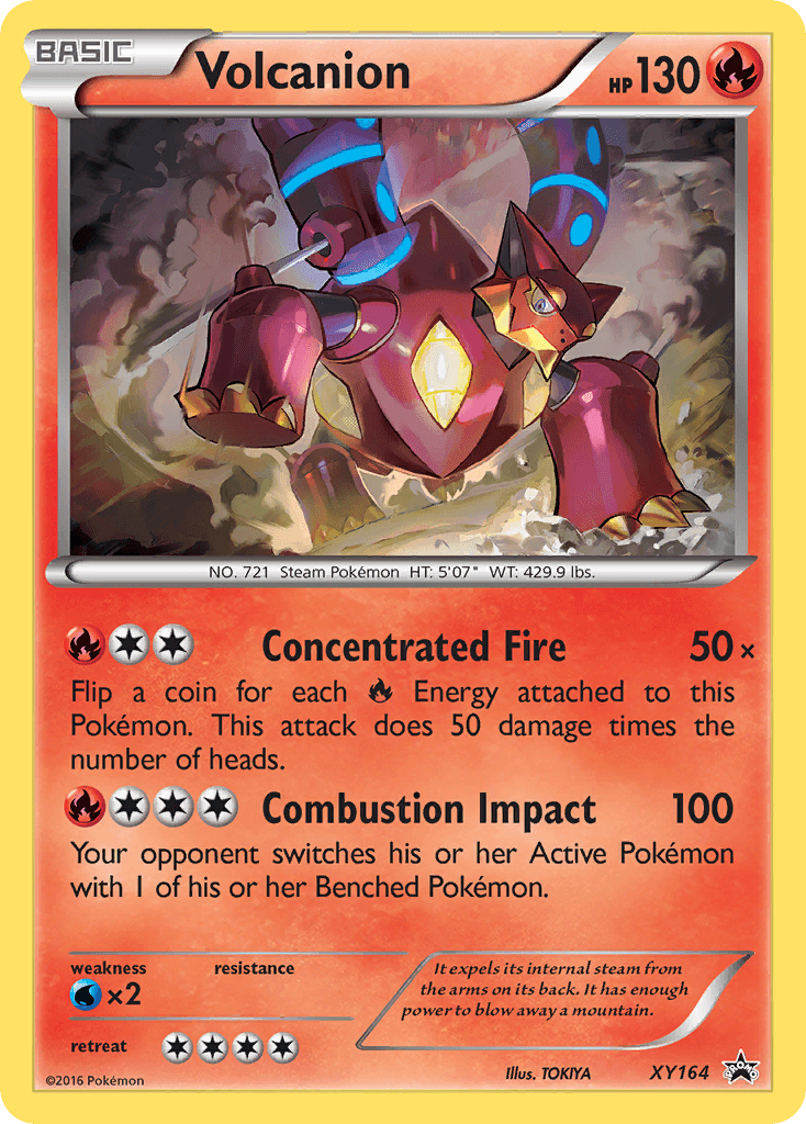 Volcanion, XY Black Star Promos XY164