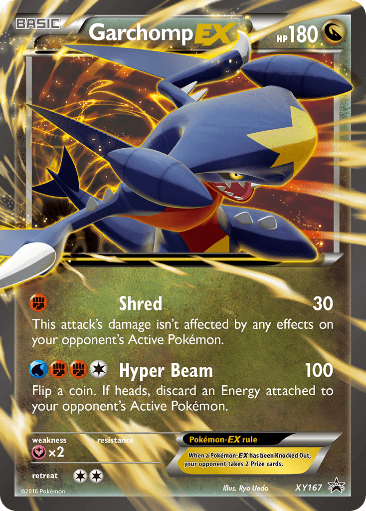Garchomp-EX, XY Black Star Promos XY167