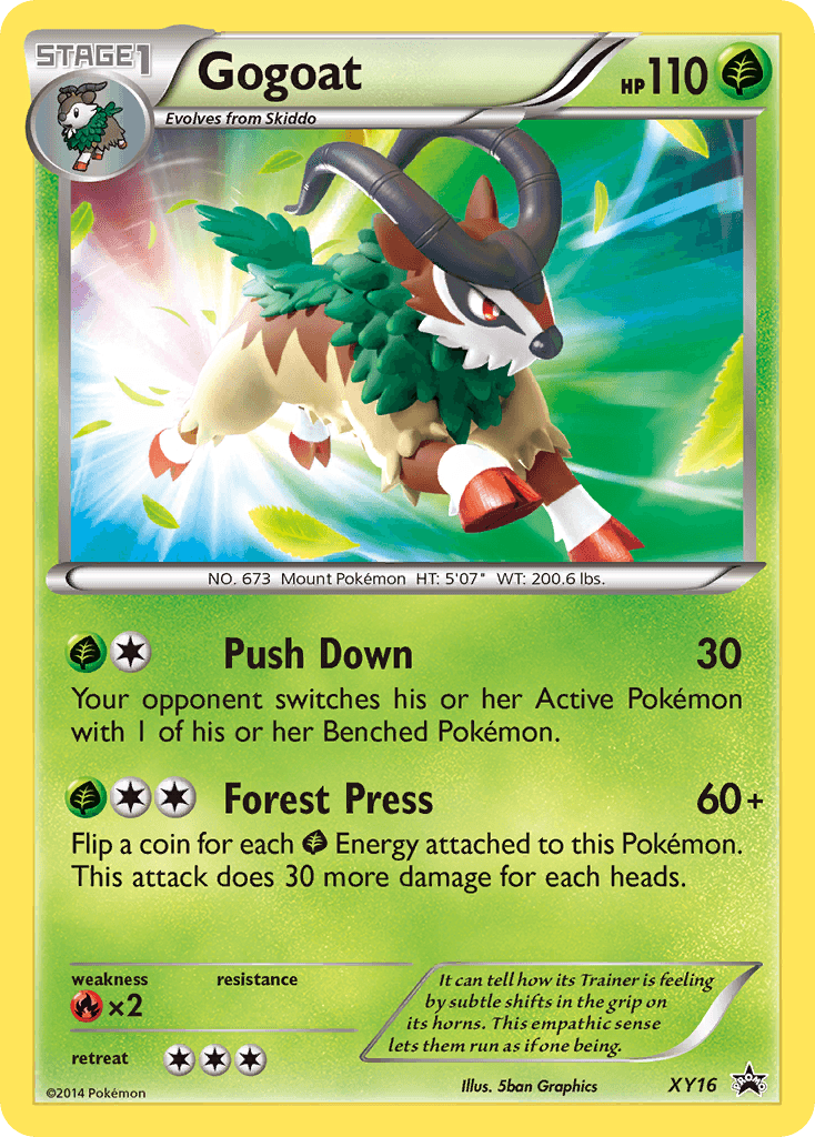 Gogoat, XY Black Star Promos XY16