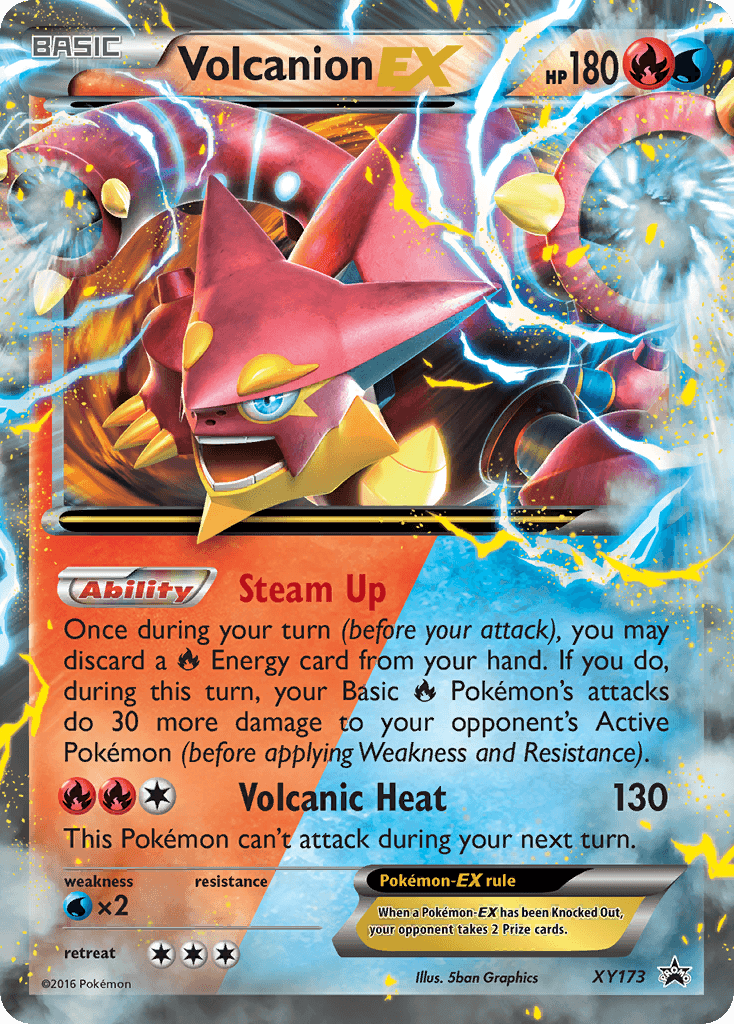 Volcanion-EX, XY Black Star Promos XY173
