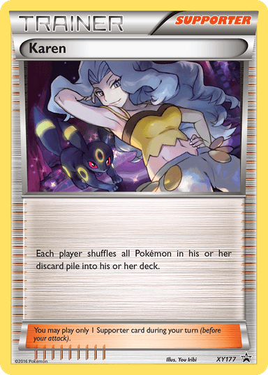 Karen, XY Black Star Promos XY177