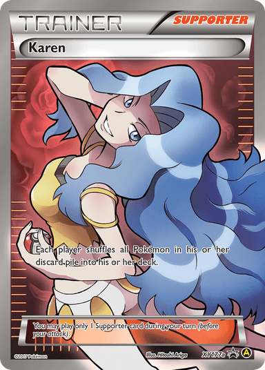 Karen, XY Black Star Promos XY177a