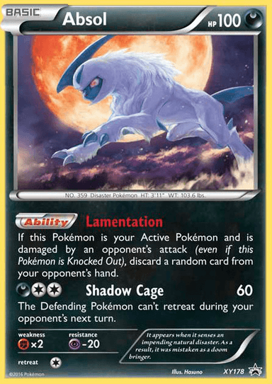 Absol, XY Black Star Promos XY178