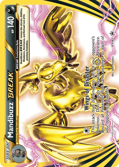 Mandibuzz BREAK, XY Black Star Promos XY182