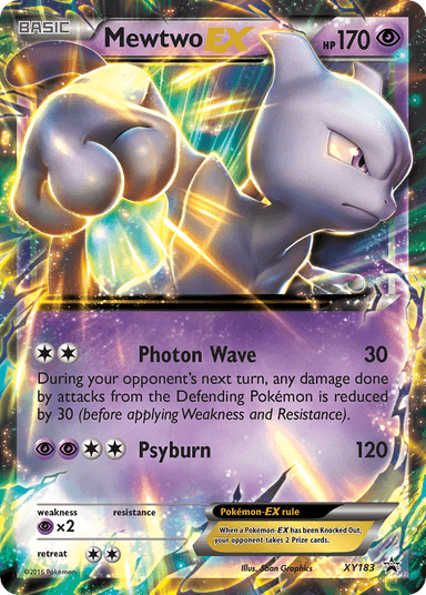 Mewtwo-EX, XY Black Star Promos XY183