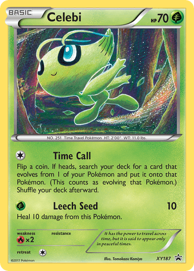 Celebi, XY Black Star Promos XY187