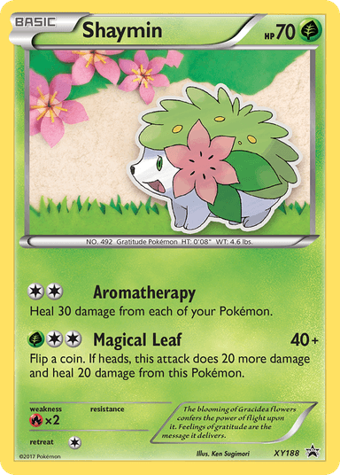 Shaymin, XY Black Star Promos XY188