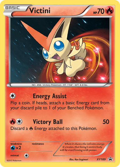 Victini, XY Black Star Promos XY189