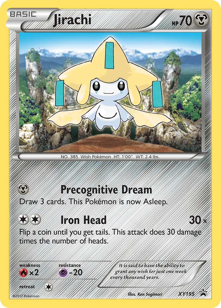 Jirachi, XY Black Star Promos XY195