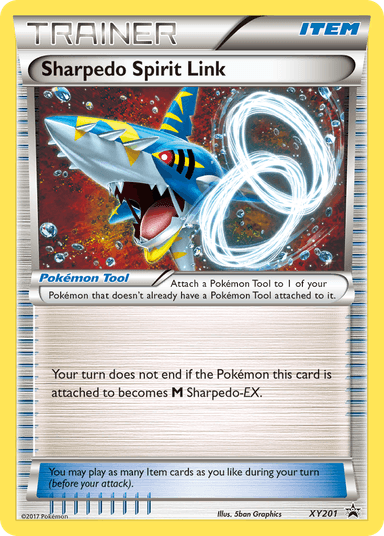 Sharpedo Spirit Link, XY Black Star Promos XY201