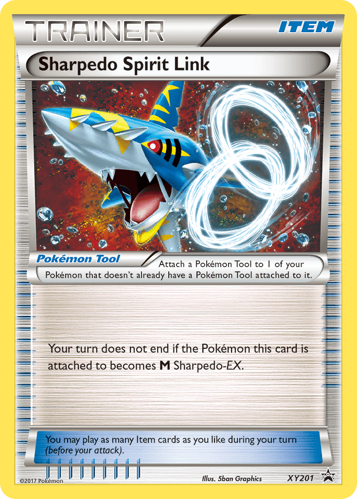 Sharpedo Spirit Link, XY Black Star Promos XY201