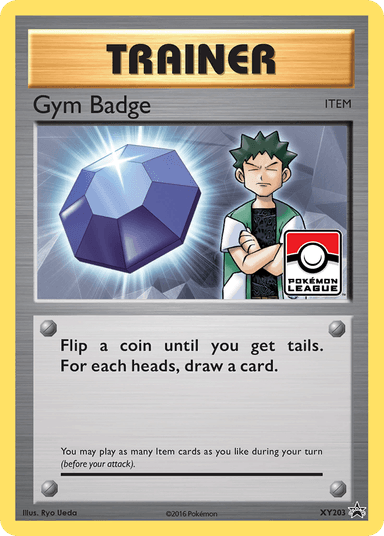 Gym Badge, XY Black Star Promos XY203