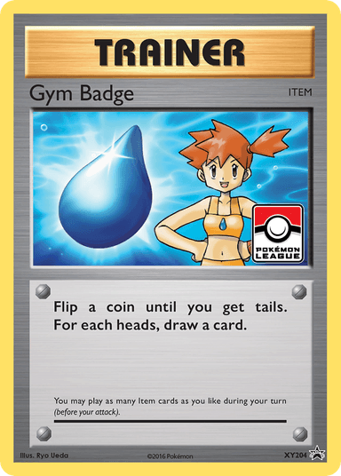 Gym Badge, XY Black Star Promos XY204
