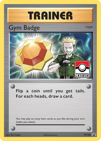 Gym Badge, XY Black Star Promos XY205