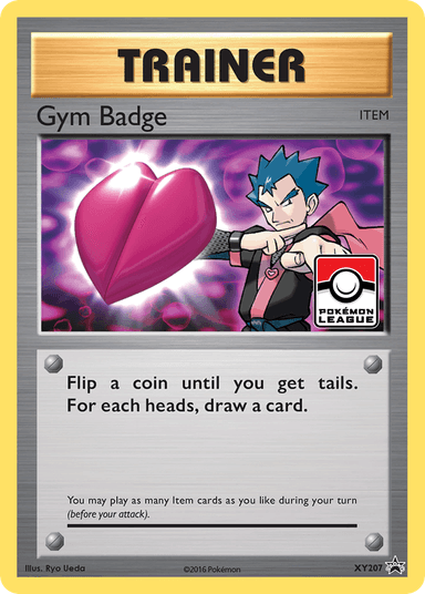 Gym Badge, XY Black Star Promos XY207